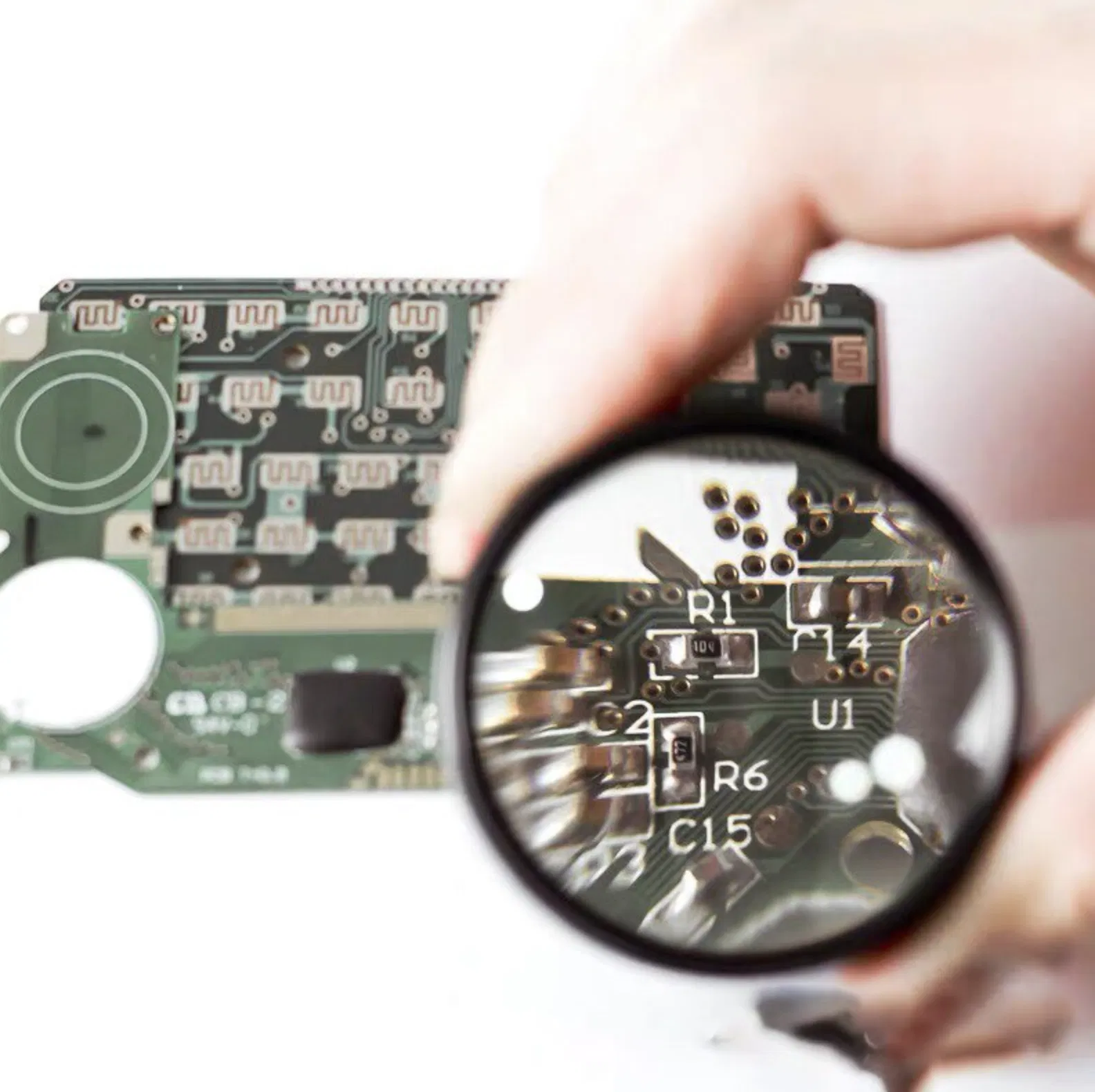 30x 40x Dual Lens Jewelry Watch Repair Magnifier Loupe