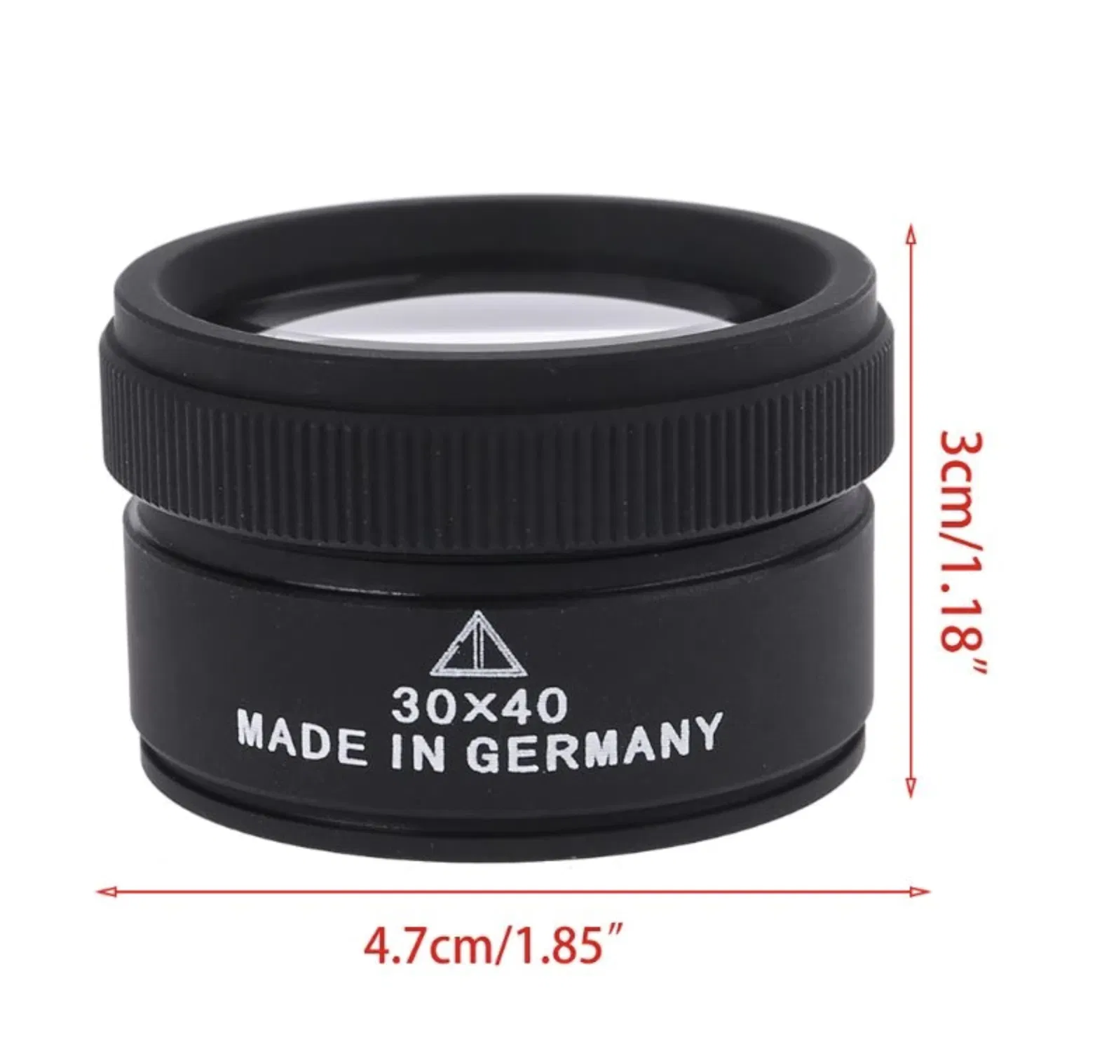 30x 40x Dual Lens Jewelry Watch Repair Magnifier Loupe