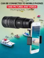 40x60 Monocular Telescope with BAK4 Prism and Low Light Viewing - Image 10