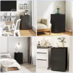 4.5 Cu.Ft Mini Freezer for Dorm, Single Door Refrigerator with Freezer, Adjustable Thermostat, Black - Image 9