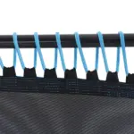 4.5 ft Foldable Fitness Trampoline with Adjustable T Bar, Blue - Image 12