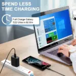45W USB C Fast Wall Charger with 10 Foot Cable for Samsung Galaxy S20 S21 S22 S23 - Image 18
