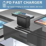 45W USB-C PD Wall Charger with 6 Foot Cable Compatible with Samsung Galaxy - Image 10