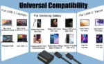 45W USB-C PD Wall Charger with 6 Foot Cable Compatible with Samsung Galaxy - Image 11