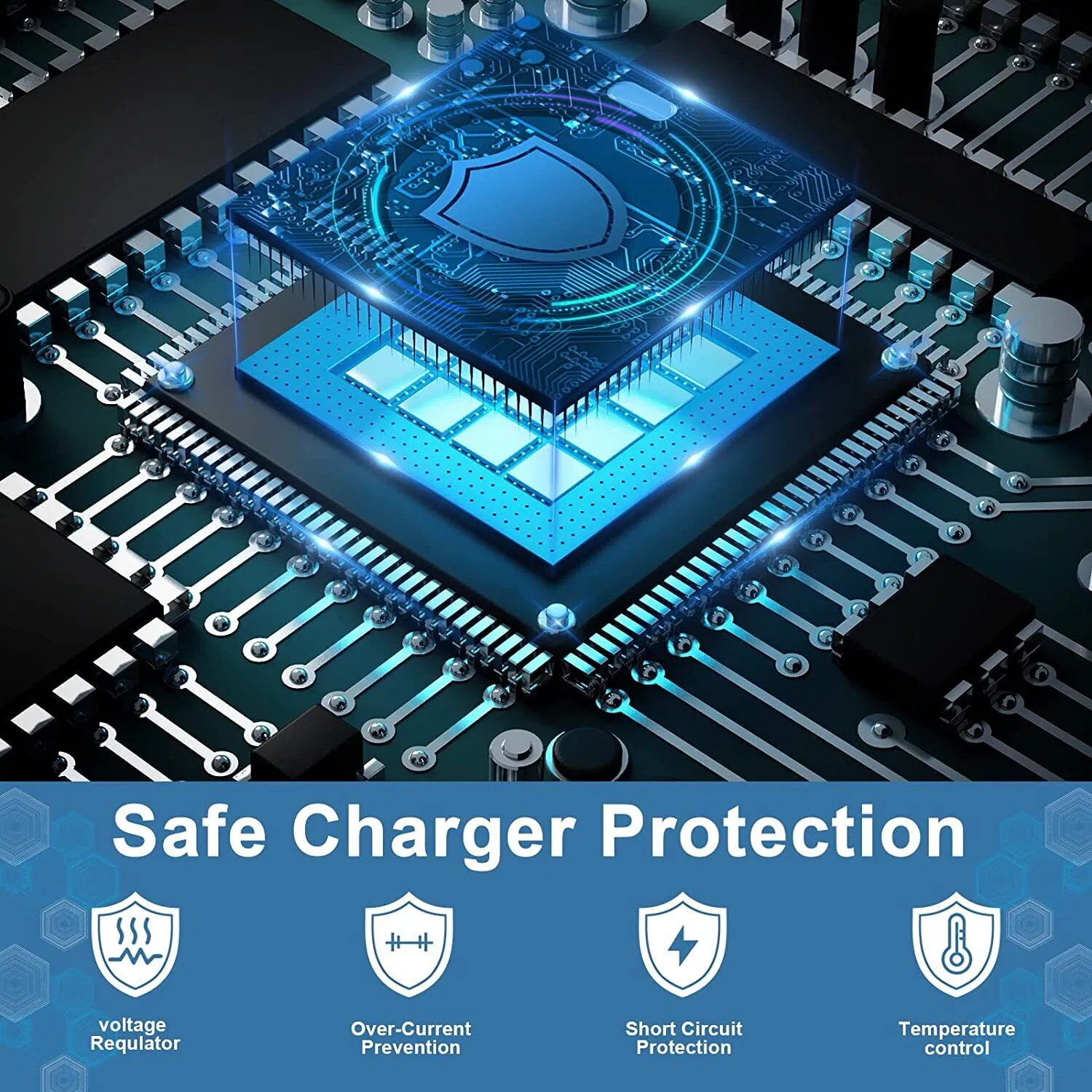 45W USB-C PD Wall Charger with 6 Foot Cable Compatible with Samsung Galaxy