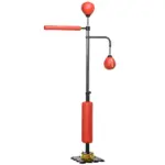4.6'-6.7' Speed Bag Boxing Bag Stand, Reflex Bag Boxing Training Equipment, Speed Punching Bag, Red - Image 11