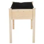 Outsunny 48 ft' Raised Garden Bed Wooden Elevated Planter Box DIY Paint with Holes for Vegetables Herb Flowers - Image 8