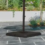 4pcs 264 lb. Cantilever Umbrella Base Stand Holder with Channel Grooves for Powerful Support, Black - Image 10