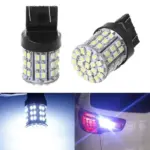4 Pack 3157 3156 64-SMD LED Bulbs, 6000K White - Image 11