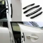 4 Pack Carbon Fiber Style Car Door Edge Guard Strips - Image 11