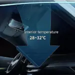 4 Pack Magnetic Car Window Sun Shades UV Mesh Covers - Image 11