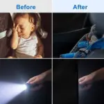 4 Pack Magnetic Car Window Sun Shades UV Mesh Covers - Image 3