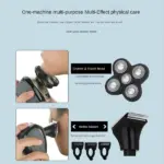 5 in 1 Rotary Electric Head Shaver and Beard Trimmer Rechargeable - Image 18