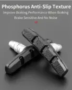 5 Pairs 70mm V Brake Pads for Bicycle Cycling - Image 9
