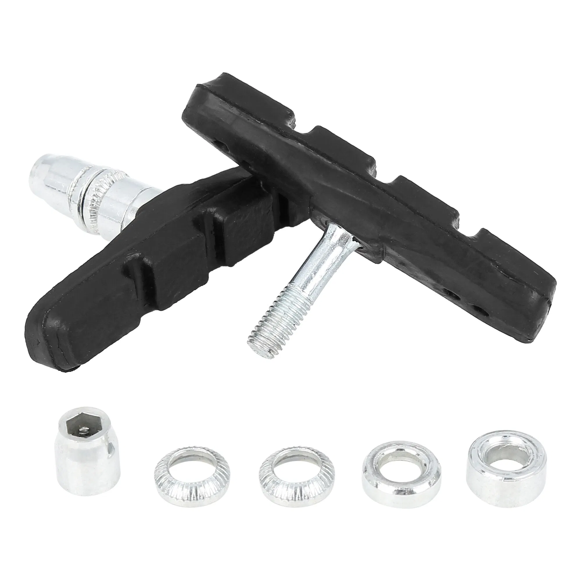 5 Pairs 70mm V Brake Pads for Bicycle Cycling