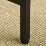 5-Piece Dining Table Set, Industrial Bar Table and 4 Stools, Space-Saving, Rustic Brown/Black for Pub and Kitchen - Image 14