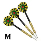 5 Set 15 Piece Steel Tip Darts Set with Slim Barrels and Flights - Image 12