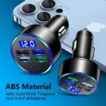 5 Port USB Fast Car Charger Adapter for iPhone Samsung and Android - Image 10