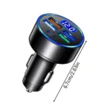 5 Port USB Fast Car Charger Adapter for iPhone Samsung and Android - Image 14