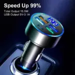 5 Port USB Fast Car Charger Adapter for iPhone Samsung and Android - Image 17