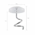 50 Pack Clear Headliner Twist Pins for Upholstery and Fabric - Image 8