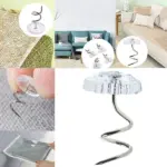 50 Pack Clear Headliner Twist Pins for Upholstery and Fabric - Image 19