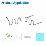 500 Pack 0.8mm Hot Stapler Staples for Plastic Welder Repair - Image 9