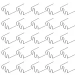 500 Pack 0.8mm Hot Stapler Staples for Plastic Welder Repair - Image 11
