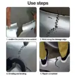 500 Pack 0.8mm Hot Stapler Staples for Plastic Welder Repair - Image 15