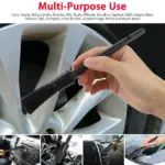 5 Piece Boar Hair Car Detailing Brush Set for Interior Wheels and Trim - Image 12