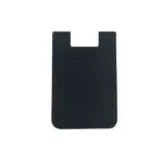 5 Pack Silicone Adhesive Phone Wallet Credit Card Holders Black - Image 9