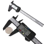 6 Inch 150mm Digital Caliper with LCD Carbon Fiber Composite ABS - Image 12