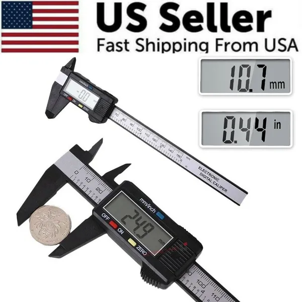 6-150mm-digital-caliper-micrometer-lcd-gauge-vernier-electronic-measuring-ruler-6.webp 6 Inch 150mm Digital Caliper with LCD Carbon Fiber Composite ABS - Image 1