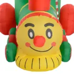 6 ft Inflatable Christmas Train with White LED Lights for Indoor Outdoor Decor - Image 9