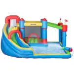6 in 1 Inflatable Bounce House with Slide, Trampoline, Pool and Water Sprayer - Image 11