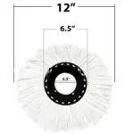 6 Pack Microfiber Spin Mop Replacement Heads, 6.5 Inch - Image 8
