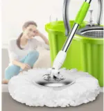 6 Pack Microfiber Spin Mop Replacement Heads, 6.5 Inch - Image 13