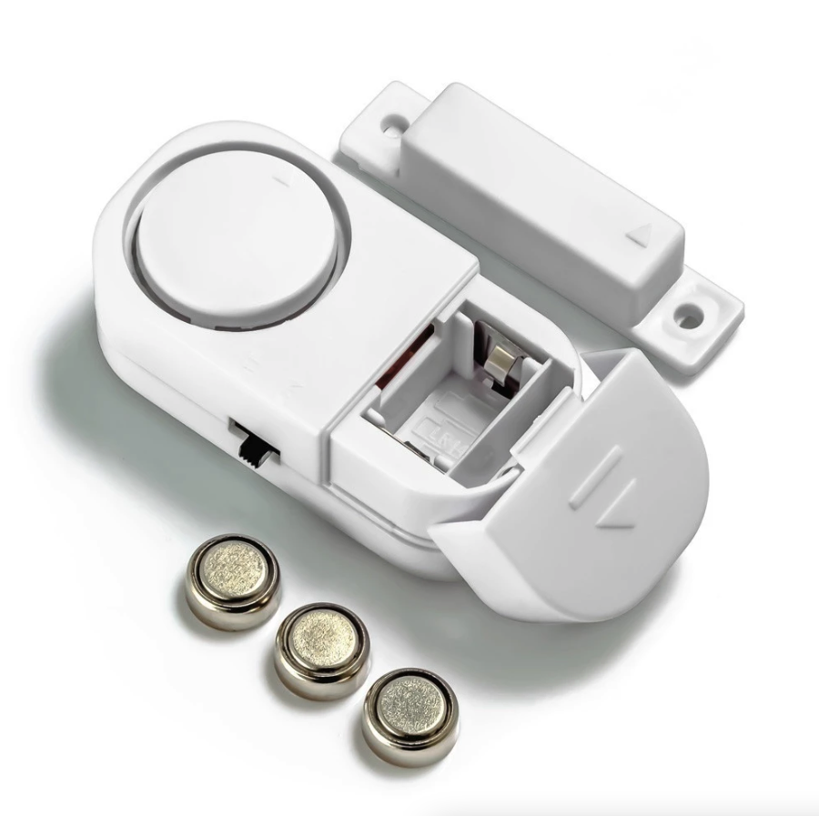 6 Pack Wireless Window Door Security Alarm Magnetic Sensor System
