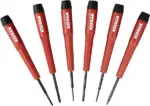 Keegan Tools 6 Piece Precision Screwdriver Set with Swivel Caps and Case - Image 10