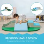 6-Pieces Foam Climbing Blocks for Toddlers 1-3 Years, Soft Play Set for Climb and Crawl, Contemporary - Image 6