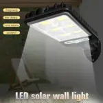 IP65 Solar Outdoor Wall Light with PIR Motion Sensor Remote and 3 Modes - Image 5