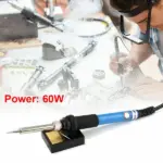 60W Digital LCD Soldering Iron Kit Adjustable 200 to 450C with 5 Tips - Image 6
