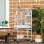 64 Inch Bird Cage for Medium Small Parrots Cockatiel Cages Budgies Lovebirds Parrotlets with Rolling Stand - Image 10