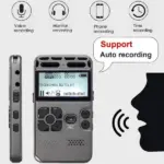 8GB Digital Voice Recorder with LCD and microSD Expansion up to 64GB - Image 10
