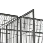 PawHut 65"L Large Rolling Metal Bird Cage Bird House with Detachable Rolling Stand - Image 11