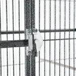 PawHut 65"L Large Rolling Metal Bird Cage Bird House with Detachable Rolling Stand - Image 10