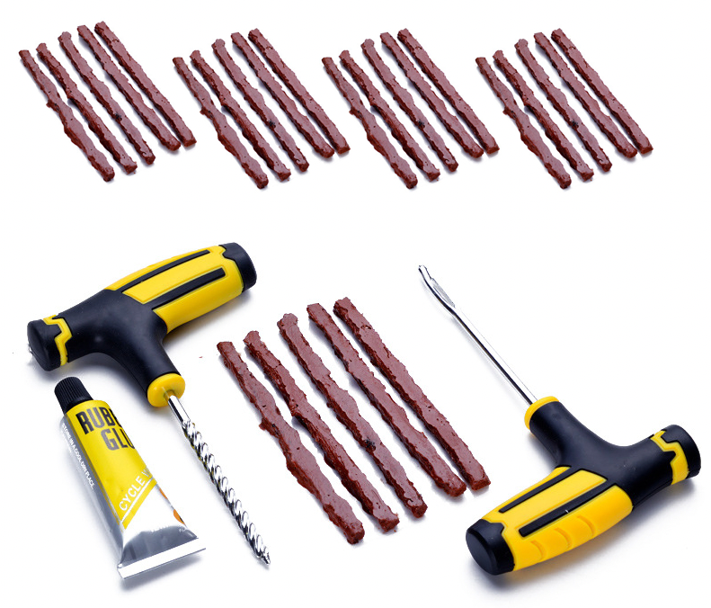 68 Piece Tubeless Tire Repair Kit for Car Truck and Motorcycle