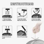 68 Piece Tubeless Tire Repair Kit for Car Truck and Motorcycle - Image 10