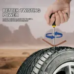 68 Piece Tubeless Tire Repair Kit for Car Truck and Motorcycle - Image 3