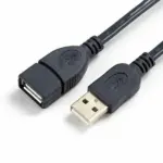 6 Foot USB 2.0 Type A Male to Female Extension Cable 480Mbps Black - Image 10